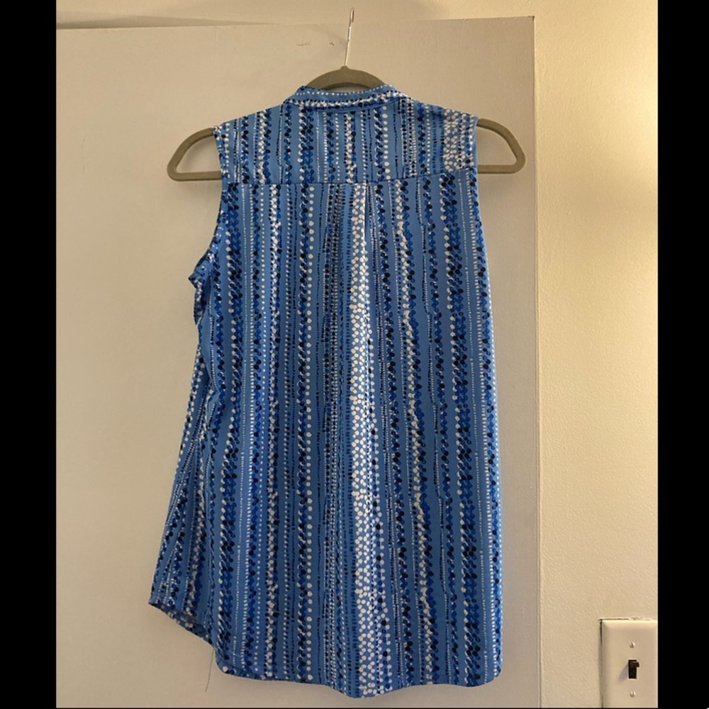 Blue Patterned Top - Picture 3 of 3